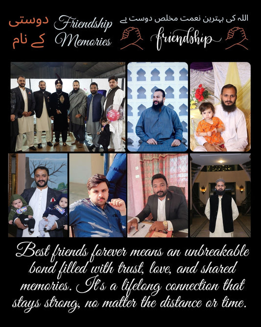 Customize Friendship Memories Frame