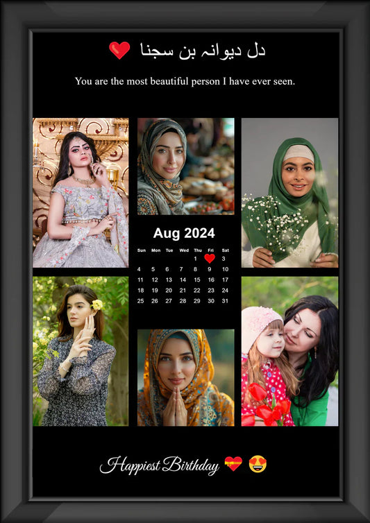 Different Customized Frame Gift For Your Loved Ones Large Size 10x14 inches