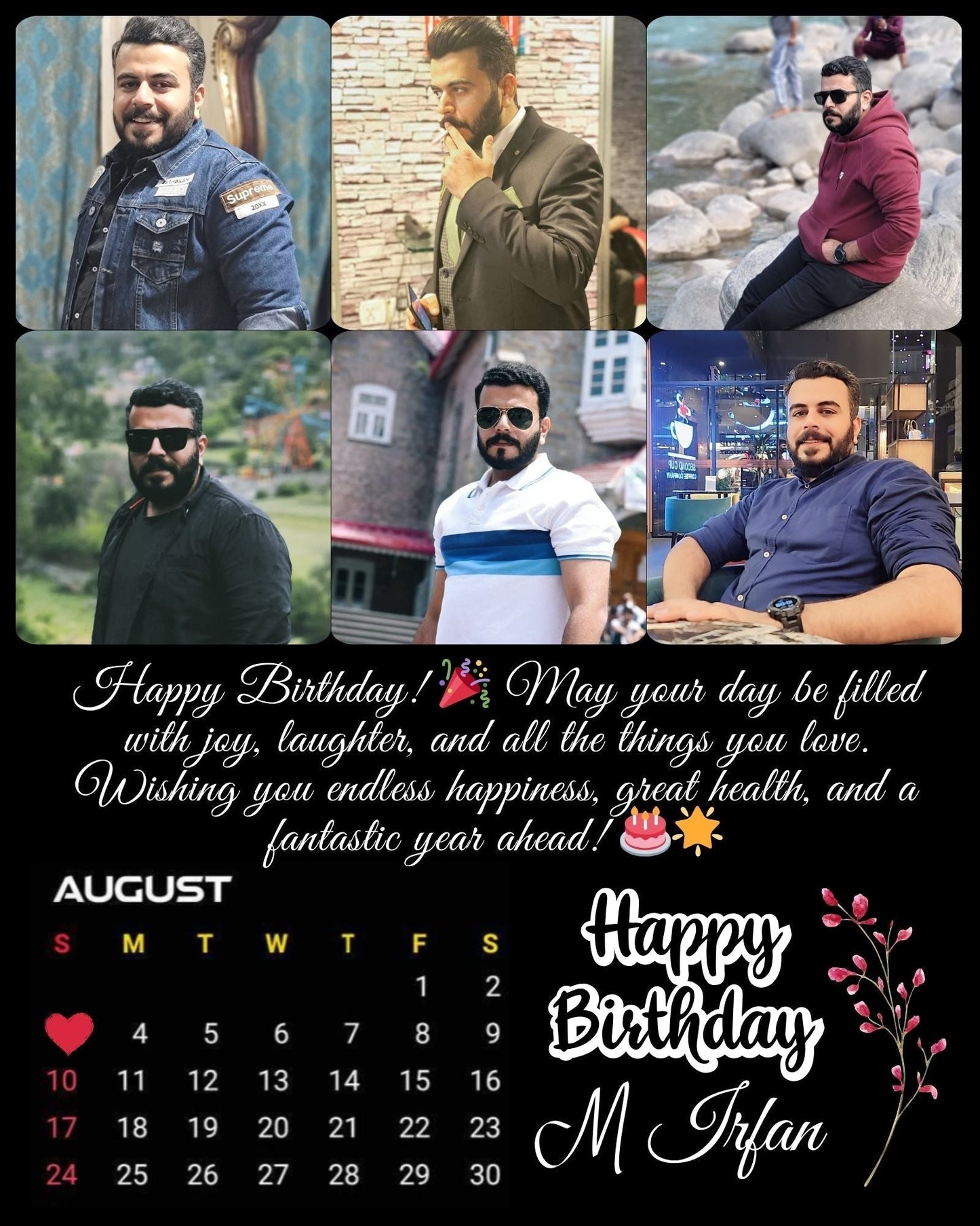 Best Gift For Your Loved Ones Birthday Large Size 10x12 inches