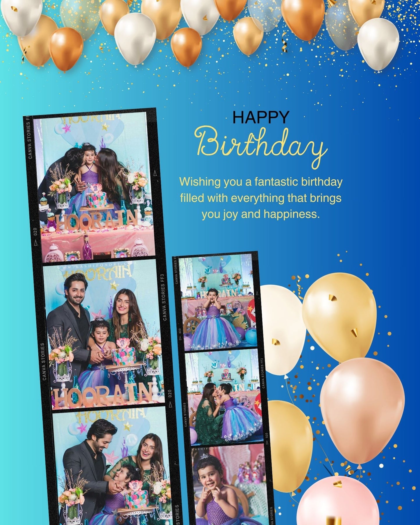 Best Ever Birthday Customized Frame for Your Baby Girl or Boy