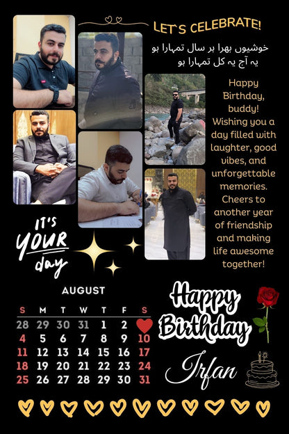 Best Birthday Customized Frame for Gift