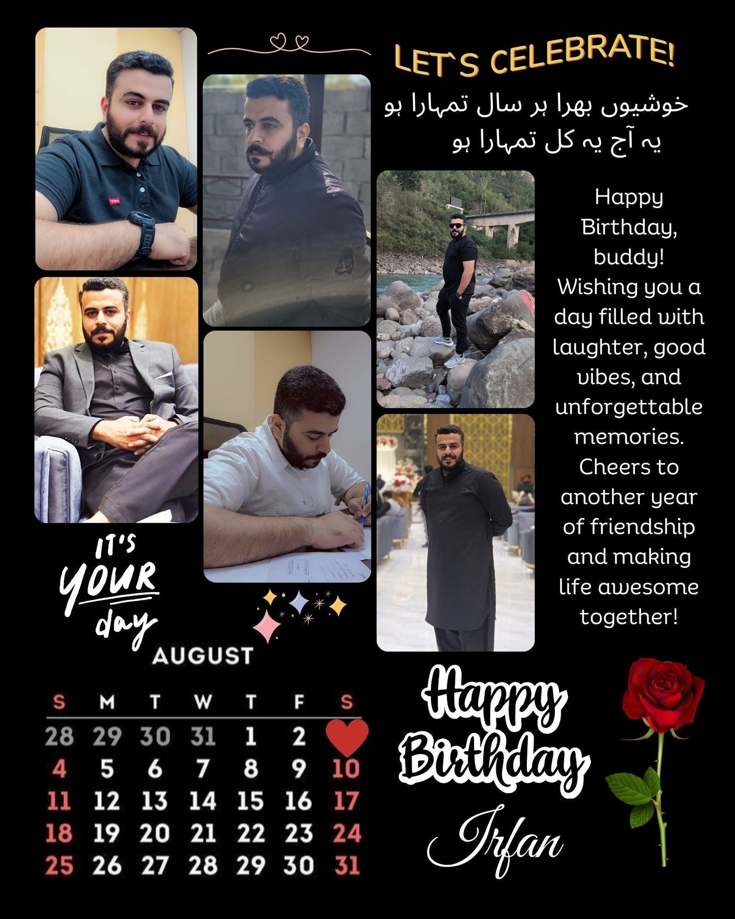 Best Birthday Customized Frame for Gift